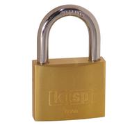 Kasp 120 Brass Padlock - 50 Millimeters - KA20301 - Keyed Alike
