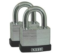 Kasp 130 Laminated Steel Padlock - 40 Millimeters - Twin