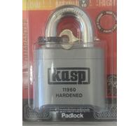 KASP 62mm High Security Combination Hardened Shackle Gate/Door Padlock - K11960D