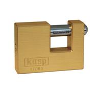 KASP 90mm HIGH Security Armoured Shutter Padlock Garage/Gate/Van Lock K17090D