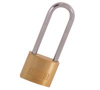 Kasp Brass Padlock - 40x63mm - Long Shackle