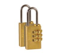 Kasp 110 Brass Combination Padlock - 20 Millimeters - Twin