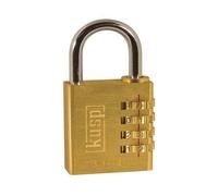 Kasp K11040D Brass Combination Security Padlock 40mm Open Shackle Garage, Locker
