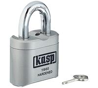 Kasp K11960D Combination Padlock, Silver, Open Shackle