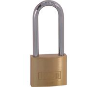 Kasp K12040L55D Brass Padlock - 40x55mm - Long Shackle