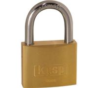Kasp K12050SD 50 mm Brass Padlock Stainless Steel Shackle