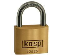 Kasp 125 Series Premium Brass Padlock 25mm Standard