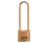 Kasp K12530L70BD Premium Brass Padlock - 30x70mm - Long Brass Shackle