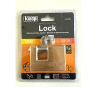 Kasp K17070 K17070D Brass Shutter Padlock 70mm