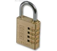 KASP SECURITY - K11040D - PADLOCK, BRASS, COMBINATION, 40MM