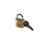 KASP SECURITY - K12525 - PADLOCK BRASS PREM 25MM