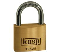 Kasp 125 Series Premium Brass Padlock 25mm Standard