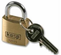 Kasp K12525 25 mm Premium Brass Padlock