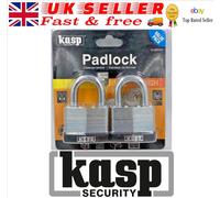 Kasp Twin pack 130 Series Laminated Steel Padlock 50mm Standard K13050D2