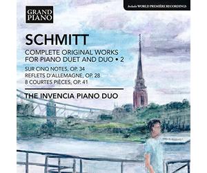 Kasparovlutsyshyn - Schmitt: Complete Works For Piano Duet [CD]