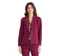 Kasper Women's One-Button Notch Collar Blazer with Seamed Waist - Compression Fit, Shiraz, 18 Plus