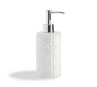 Kassatex Rattan Lotion Dispenser, White
