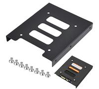 Kasstino 2.5" to 3.5" SSD HDD Metal Adapter Mounting Bracket Hard Drive Holder for PC AP