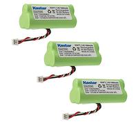 Kastar 3-PACK AAA 3.6V 1000mAh Ni-MH Rechargeable Battery Replacement for Zebra/Motorola Symbol 82-67705-01 Symbol LS-4278 LS4278-M BTRY-LS42RAAOE-01 DS-6878 Cordless Bluetooth Laser Barcode Scanner