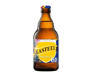 Kasteel Alcohol Free Tropical 0.0% Non Alcoholic Beer, Case of 12 Bottles