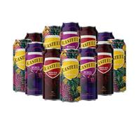 Kasteel Belgian Fruit Beer Mixed Case 12 Pack 500ml Cans 7-8% ABV - Cherry Rouge Tropical Belgian Craft Beer Selection UK