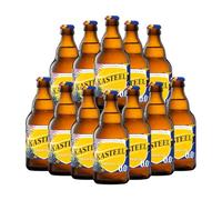 Kasteel Tropical Alcohol-Free Belgian Fruit Beer - 12 x 330ml Bottles | 0.0% ABV | Premium Tropical Fruit Beer Selection