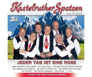 KASTELRUTHER SPATZEN "JEDER TAG IST EINE ROSE" 3 CD NEW