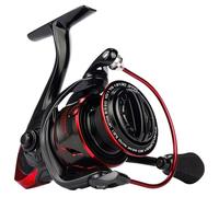 KastKing Sharky III Fishing Reel - New Spinning Reel - Carbon Fiber 39.5 LBs Max Drag - 10+1 Stainless BB for Saltwater or Freshwater - Oversize Shaft - Super Value!