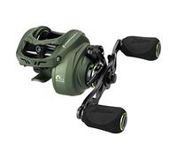 KastKing Spartacus II Baitcasting Reel, 6oz Ultralight, Super Smooth 17.6LB Carbon Fiber Drag, 7.2:1 Gear Ratio, 39mm Palm-Perfect Design, Stryker Green, Left-Handed