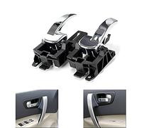 KASturbo Door Handle for Qashqai J10 JJ10 Left Right Front Rear Interior Inner 2007 2008 2009 2010 2011 2012 2013 80670JD00E 80671JD00E A Pair
