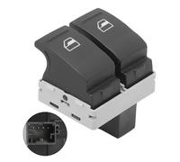 KASturbo Electric Window Control Switch Button Driver Side Power Window Regulator Switch for 2005-2009 7E0959855A 7E0 959 855A