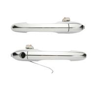KASturbo Exterior Door Handle Chrome Offside Right Driver & Left Passenger Side Fits for 500 2007-2016, Abarth 500 595 695 2008-2016 Replace 735592026, 73545876, 735592012, 735485872