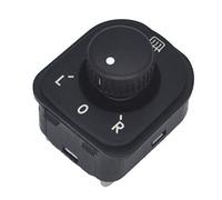 KASturbo Side Mirror Control Switch for Golf MK5 MK6 CC PLUS SHARAN TIGUAN PASSAT 1K0959565F 1K0959565H 1K0959565K Rear View Mirror Knob