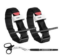 KASURE 2 Pack Tourniquet, Hemostatic Bandage, Single-Handed Tourniquet, Emergency First Aid Tourniquet for Outdoor Sports, Camping, Hiking, Come with 1 Gauze Scissors and 1 Marker Pen