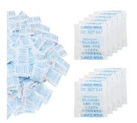 KASURE 250 Packs 1 Gram Silica Gel Sachets, Desiccant Bags, Moisture Absorber Sachets for Electronic Products, Jewelry, Cameras, Precision Instruments