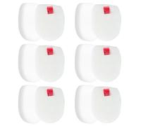 KASURE 6 Pack Replacement Filter Compatible with Shark IZ201UK IZ251UK Sponge Filters Mellbree Replacement Cordless Vacuum Filter Compatible with IZ251UKT IZ201UKT IZ202SM IZ201ME IZ201EUT IZ201UKTSB