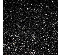Kasvan Sanding Sugar Sprinkles - Edible Sugar Crystals, Baking Cake Decorations, Ice Cream Toppings cupcake Decorating, Wedding Party Chirstmas Supplies, 85g/3.2oz (Black)