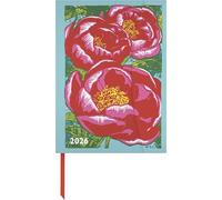 Kat Menschik - Flowers 2026 - Peonies - Diary - Buchkalender - Taschenkalender - 16x22: Magneto Diary
