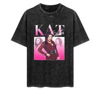 Kat Slater Throwback T-Shirt Printed Tee Graphic Top for Men Black Shirt M