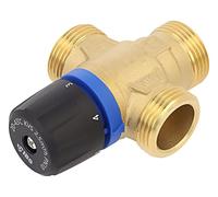 KAT01008 Thermostatic Mixing Valve 1" 20-43°C Hot Utility Water IBO