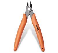 KATA Micro Wire Cutters Snips: 5-Inch Flush Cutters for Jewelry Making - Small Side Cutter Plier for Crafting - Mini Sprue Cutters Flush Cut Pliers for Electronics, Plastic Models Kit, Zip Tie Cutter