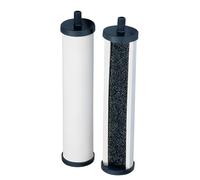 Katadyn Drip Gravidyn Water Filter Cartridge | 0.2 Micron Silver Ceramic with Activated Carbon Core, Filters Sediment & Reduces Chemicals, Cleanable, Swiss Made