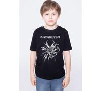 Kataklysm - Logo/Tribal Kids - T-Shirt - black - 116 - 100% Organic Cotton 116