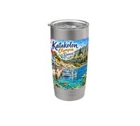 Katakolon Olympia Greece European Coast Stainless Steel Insulated Tumbler