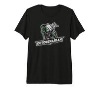 Katana Warrior Proud 80th Birthday Octogenarian Premium T-Shirt
