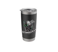 Katana Warrior Proud 80th Birthday Octogenarian Stainless Steel Insulated Tumbler