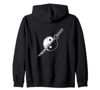 Katana Yin Yang Balance Zip Hoodie