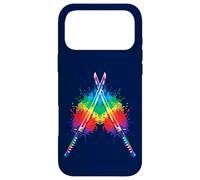 Katanas Splash Art - Japanese Sabres Design Samurai Art Case for iPhone 17 Pro Max