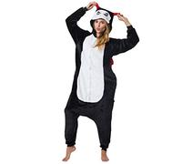 Katara 1774 - Funny Onesie Jumpsuit, Costume For Carnival, Halloween, Cosplay Overall Pyjamas - Adults Unisex Devil M