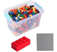 Katara 1827 Set of 520 Construction Bricks with Baseplate, Compatible with Lego, Sluban, Papimax, Q-Bricks - Multicolour